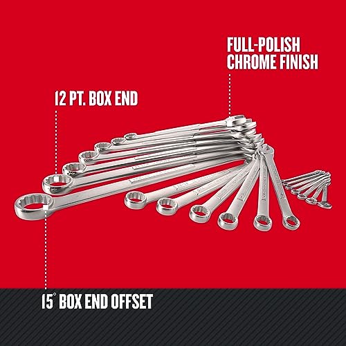 CRAFTSMAN Combination Wrench Set, SAE, 20 Piece (CMMT12069) - style: SAE