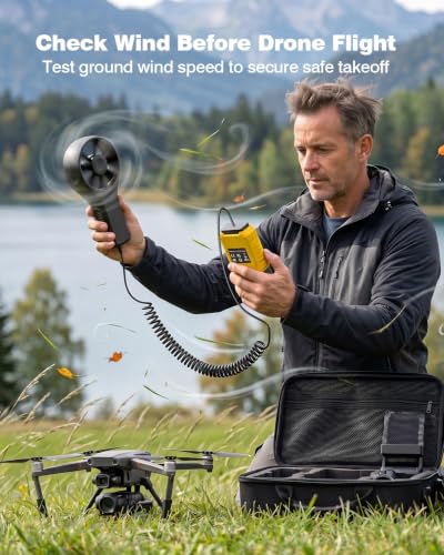 MT-95H Split Thermo Anemometer Wind Speed Gauge
