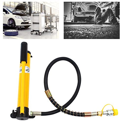 Manual Hydraulic Pump, 10000Psi CP-180 Hand Pump Separated Type Hydraulic Tool 10 Ton Hydraulic Power Pack Pump 700kg/cm²