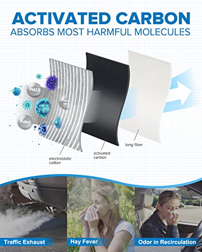 PHILTOP CF9846A HEPA Cabin Air Filter for Toyota, Subaru