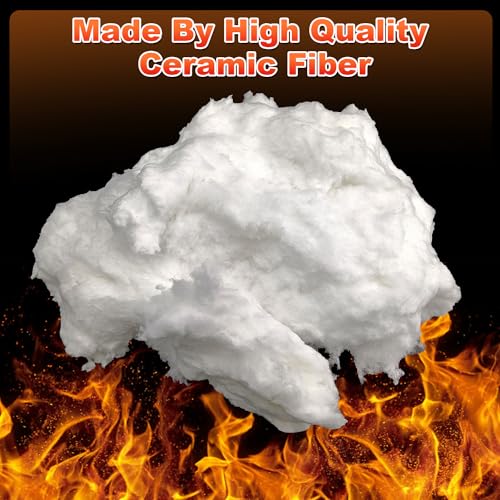 Ceramic Fiber Blanket, Rated to 2400°F, Size 24"x12", 1" Thick - size: 24"x12"