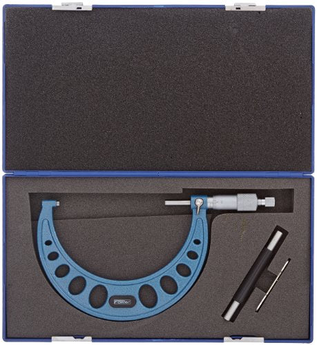 Fowler 52-240-005-1, Outside Inch Micrometer With 4-5" Measuring Range, Factory - size: 4-5 inches, style: Ratchet With Standard