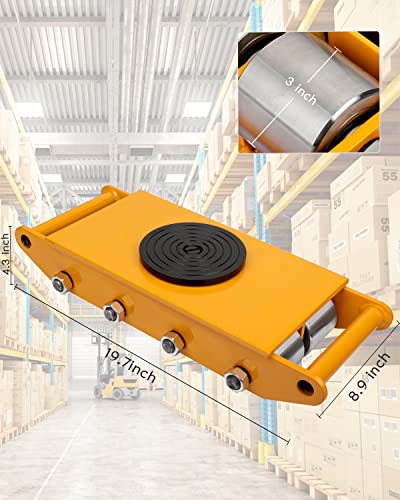GCCSJ Machinery Skate Dolly 12T/26400lbs
