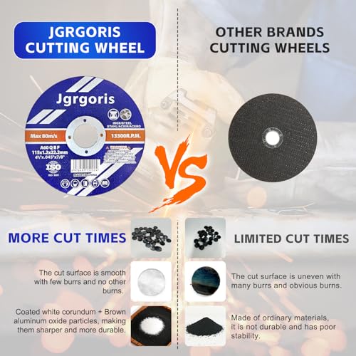 100 Count Cut Off Wheels 4 1/2 Inch, General Purpose Cutting Wheel