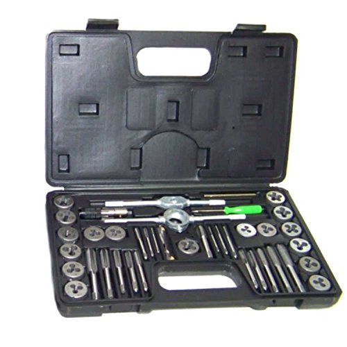 40pc Tap And Die Set Metric Thread Renewing Tools