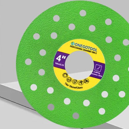 4 inch Tile Cutter Diamond Saw Blade for Angle Grinder Porcelain Ceramic Glass Marble Cutting Tools Grinding disc (3pcs) - size: 4"