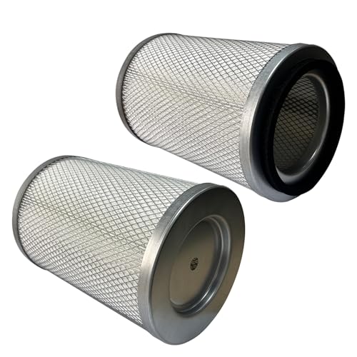 2 Pack VKHF001 Vacuum HEPA Cartridge Filter Assembly Compatible with Vacmaster Industrial Models VK811PH & VK1011SIWTH