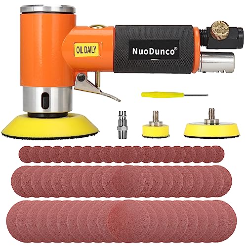 1/2/3" Mini Random Orbital Air Sander Pneumatic DA Polisher Kit