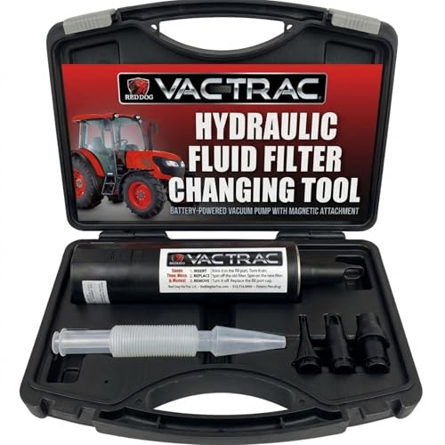 Hydraulic Vacuum Tool - Vac Trac Oil Suction Tool Kit for Filter Changes