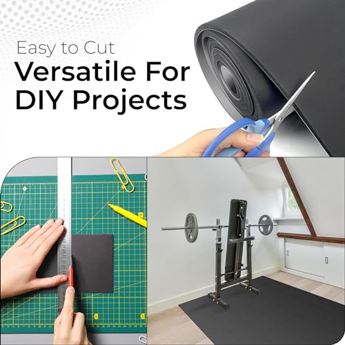 Exactly Rubber - Black Silicone Sheet with PSA Adhesive, 60A Durometer Rubber Mat, Gasket Material, -80 to 450°F Temperature Resistance, 350% Elongation Rubber Sheet, Made in The USA, 1/16 x 9” x 36” - size: 1/16 x 9 x 36