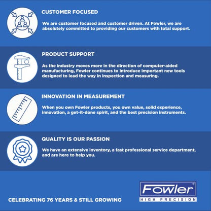 Fowler 52-010-005-0 Caliper Accessory Kit for 4-12 Calipers