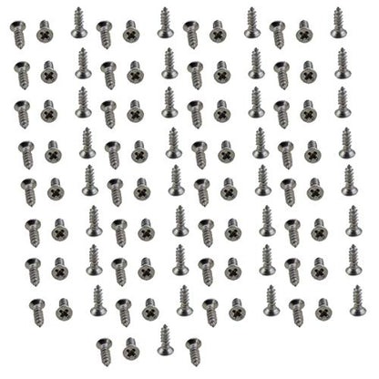 XunLiu M1.4X5mm 304 Stainless Steel Self-Tapping Screws 100 Pack - size: M1.4X5mm