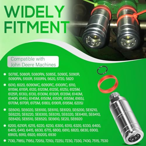 Hydraulic Female Quick Coupler For John Deere 6400 6410 6420 6430 7430