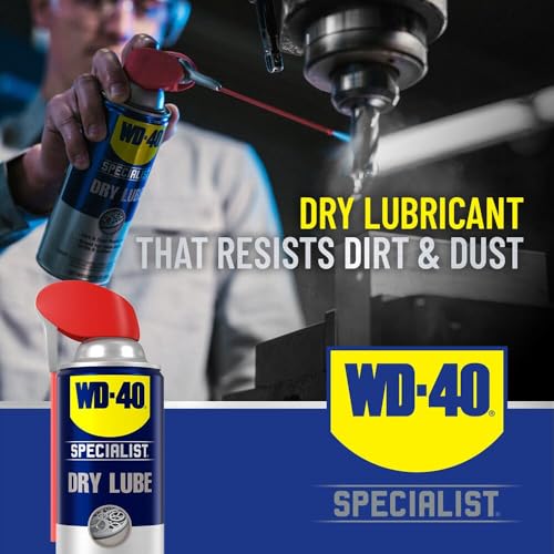 WD-40 Specialist Dry Lube, Long-Lasting, New Bigger Can, 12.1 OZ [6-Pack] - size: 6-Pack, style: 12.1 Oz