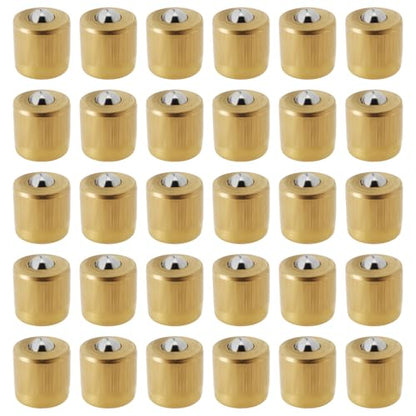 Create idea 30pcs 6mm Press Fit Button Copper Oiler for Old-fashioned Machinery Lubrication