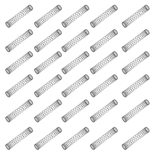 30pcs Compression Spring, 0.012" Dia, 0.12" OD, 0.59" Length - size: 30 pcs 0.3*3*15mm