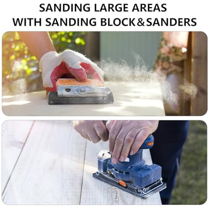 Sandpaper 120 Grit, Wet Dry Sand Paper 9 x 11 Inch - size: 9 x 11 Inch, style: 120Grit
