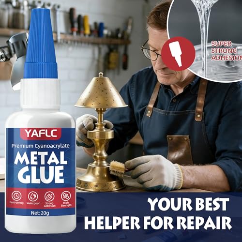 Metal Glue, Liquid Super Glue for Metal 40g - style: Metal Glue