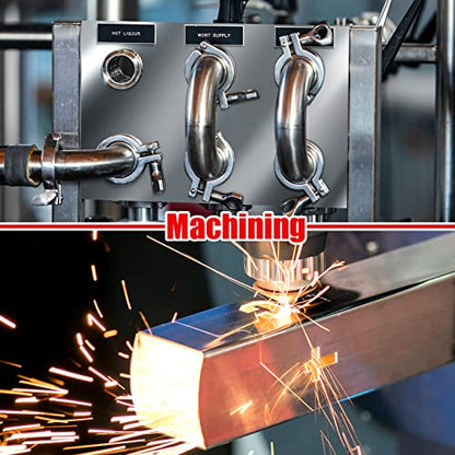 Funrous 4 Pcs 2 Pcs 304 Stainless Steel Sheet