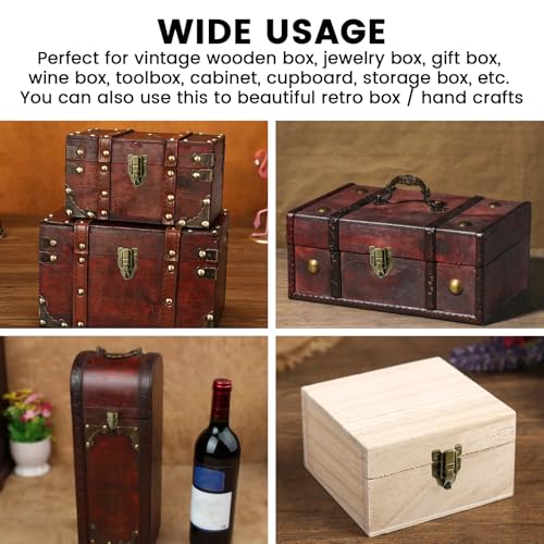 SDTC Tech 2-Pack Retro Bronze Style Box Toggle Latch - color: Bronze