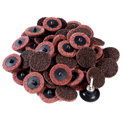 2 Inch Medium Sanding Discs 50 PCS Quick Change Disc with 1/4" Shank - style: 50PCS Medium