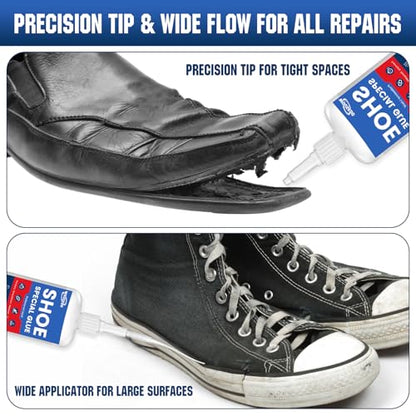 Shoe Glue 30g, Flexible & Waterproof Adhesive for Shoe Repair & Restoration - size: Shoe Glue