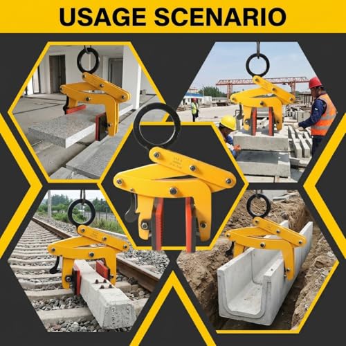 705 lbs Large Slab Stone Lifting Clamp Scissor Lifter Carry Part