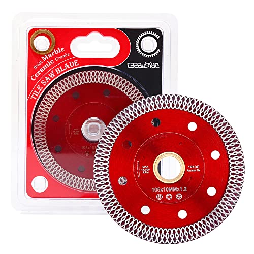 Casaverde 2Pcs/Lot 4inch Super Thin Diamond Porcelain Blade - size: 4 inch (2 pc)
