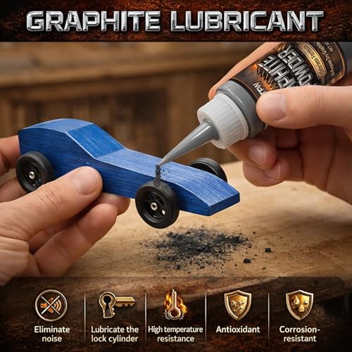 TBTFW Graphite Powder for Locks,Graphite Lubricant,Powdered Graphite-4oz