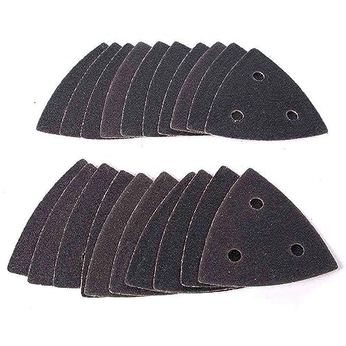 Replacement 20/Pack 120 Grit Hook & Loop Triangular Sand Paper for Specialty Diamond MB120