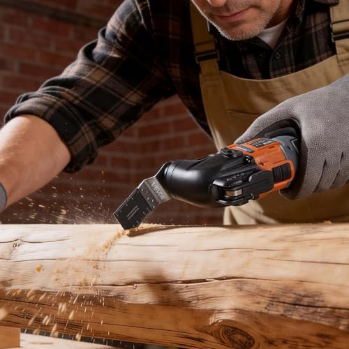 VEVOR 50PCS Bi-Metal Oscillating Saw Blades, Universal Quick Release Oscillating Multi Tool Blades, Multitool Tool Blades for Nails, Soft Metal, Wood, Compatible with Dewalt Milwaukee Bosch Ryobi