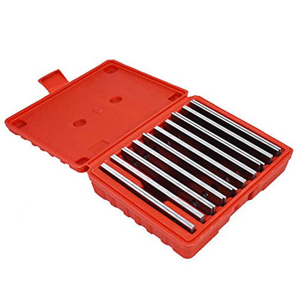 10 Pair 1/8 x 6 Inch Thin Parallel Bars Set, with 2 Holes