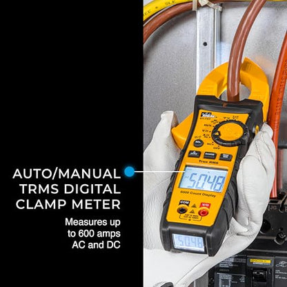 Ideal 61-757 - 600A AC/DC TRMS TightSight Clamp Meter