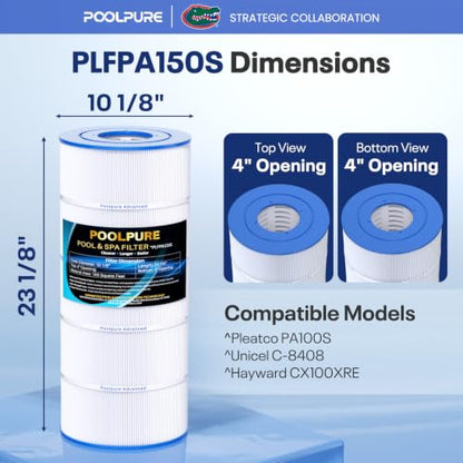 POOLPURE PA150S Pool Filter Replaces Hayward CX150XRE, PA150S, Ultral-D4