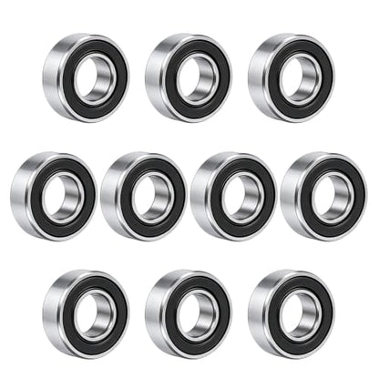 10 PCS 688-2RS Ball Bearings, Double Rubber Sealed Deep Groove Ball Bearings, 8mm x 16mm x 5mm Miniature Bearings for 3D Printer, Home Appliances, Robotics, and ect (688 2RS)