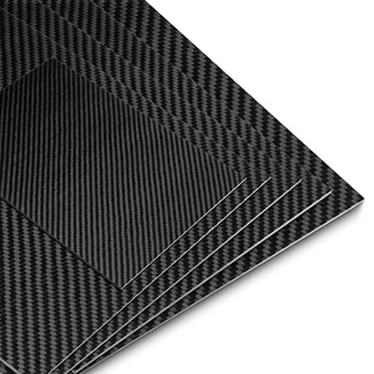 Carbon Fiber Sheets 200X300X1MM - FAKILO 100% 3K Twill Matte Carbon Fiber Plate for Handmade DIY Wallet Model Part Repair Panel - size: 200X300X1MM, style: Twill