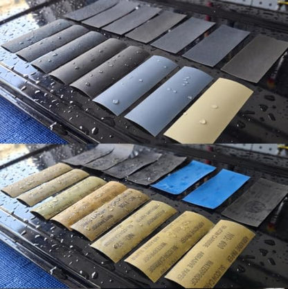 56Pcs Multi Grit Sandpaper Assortment 60-7000 Grit Wet Dry Silicon Carbide Sandpaper Sheets, Sand Paper for Wood Furniture, Car, Metal Polishing & Finishing