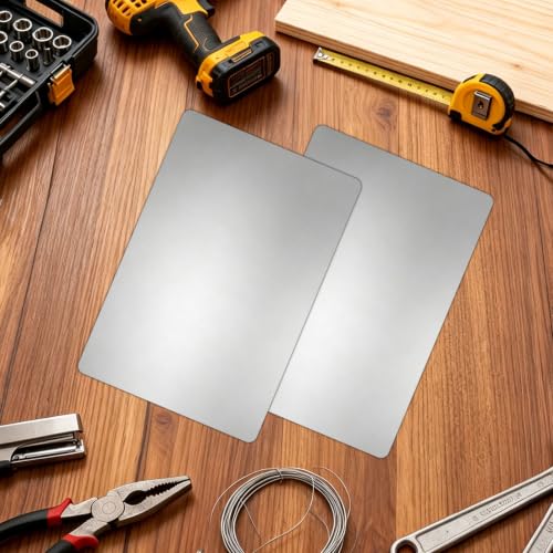 4 Pcs 19 Gauge Cold-Rolled Steel Plates,12"X8" Sheet Metal Cold Rolled - size: 12"x8", 19 Gauge