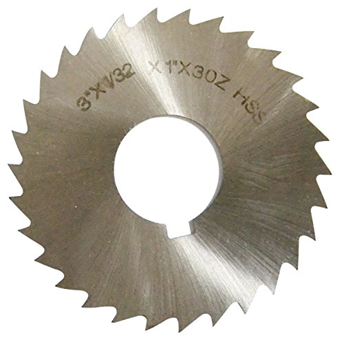 HHIP 5071-4206 1 X 3/32 X 3 High Speed Steel Plain Slitting Saw - size: 3" Dia x 3/32" Face x 1" Arbor