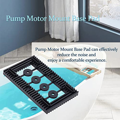 Pool Pump Pad Anti-Vibration Hot Tub Pump Motor Mount Base Pad for Quiet