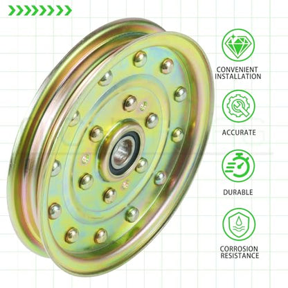 3 Pack 1-633109 Idler Pulley for eXmark 60", Lazer Z 60" Decks - color: A21 3xToro 1-633109