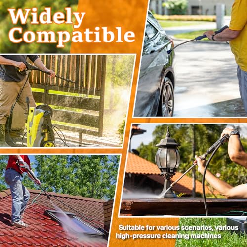 Twinkle Star Pressure Washer Adapter Set, Stainless Steel, 9 Sets - color: Stainless Steel, size: 9 Sets
