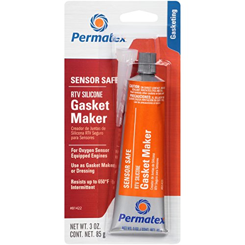 Permatex 81422-12PK Sensor-Safe High-Temp RTV Silicone Gasket Maker, 3 oz. (Pack of 12) - size: 3 Ounce, (Pack of 12)
