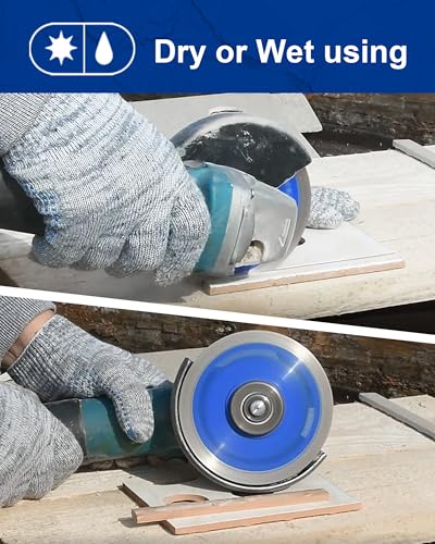 SHDIATOOL 3-3/8 Inch Diamond Saw Blade Cutting Porcelain Tile Ceramic Granite Marble Brick - size: 3-3/8" Inch(85mm)