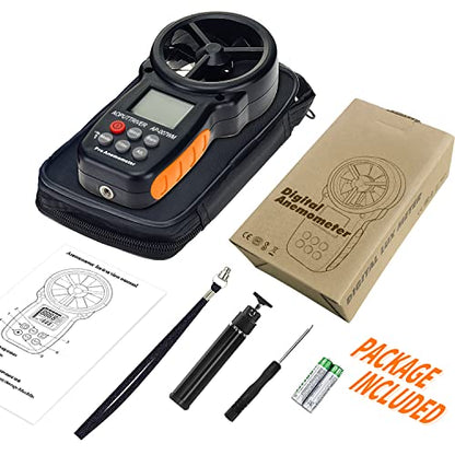 Handheld Anemometer with Barometric Altimeter,HVAC Pressure w/Data Logging - color: AP-007-WM Barometer