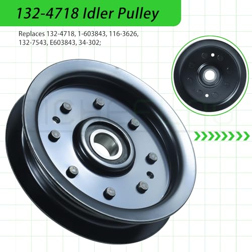 2 Pack 132-4718 Pulley for Toro MX5480 ZX4800 ZX5400 ZX4820 Decks - color: A28 2xToro 132-4718 Black