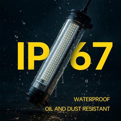 IP67 Explosion Proof LED Machine Light Work Tube Industrial Lighting for CNC Machine 110V to 220V (20w)