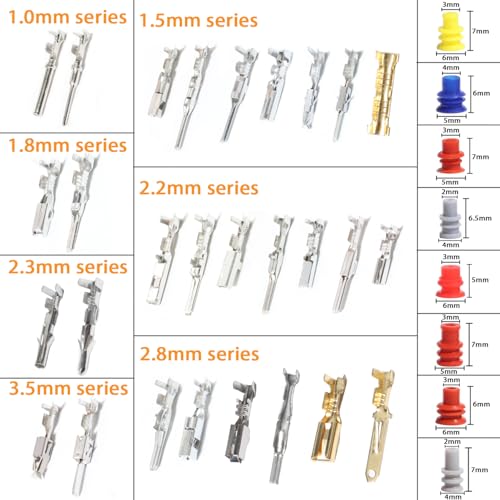 950Pcs Pin Connector Terminal Kit Crimping Tool Automotive Set