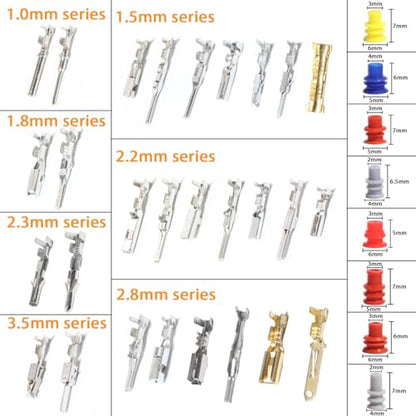 950Pcs Pin Connector Terminal Kit Crimping Tool Automotive Set