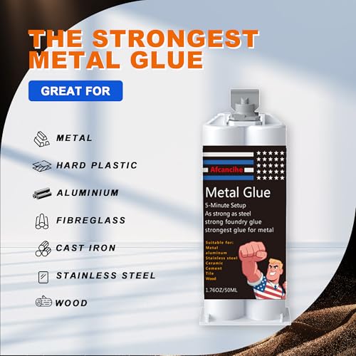 Heavy Duty Metal on Metal Glue - Weld Epoxy, 3-Pack 5.28oz - color: 3pcs
